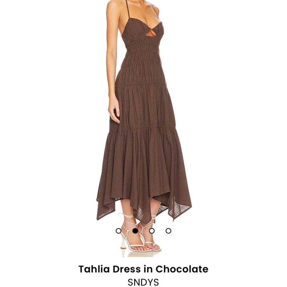 Tahlia Dress in Chocolate
